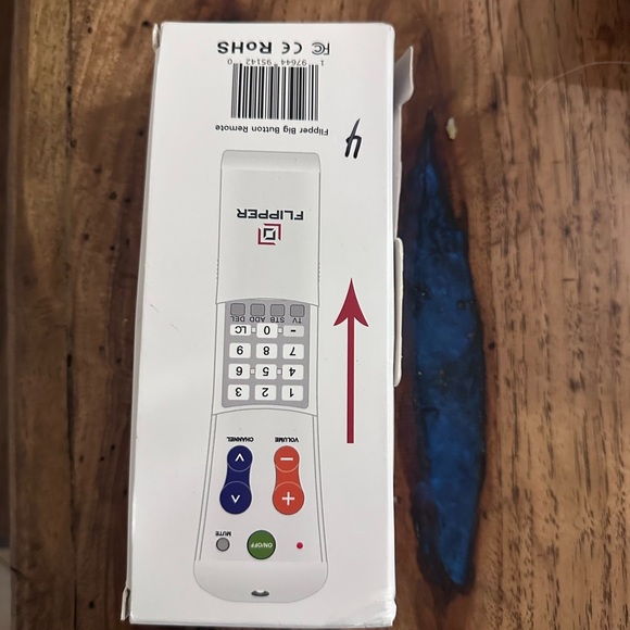 Flipper Big Button Universal TV Remote For Seniors TV and Cable Set - Picture 2 of 5